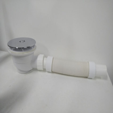 Scarico doccia 90 mm con valvola antiodore per piatto doccia, set di  rifiuti